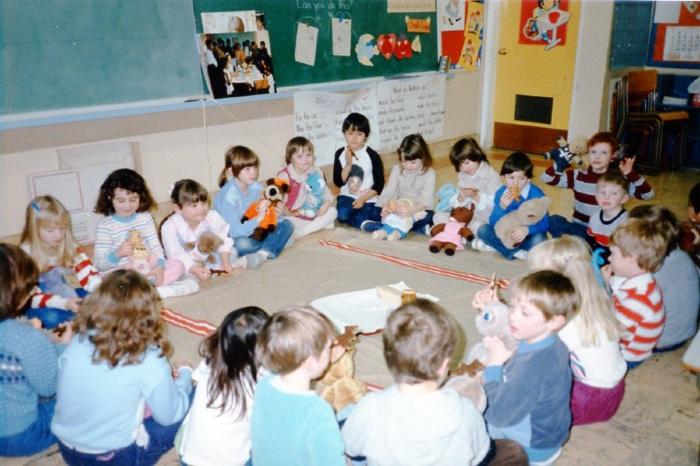Grandview School, Grade 1,  Picnic
Dawson Creek, B.C, 
1986    