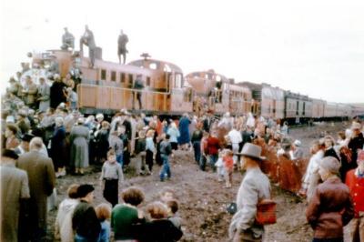 Pacific Great Eastern Railway (PGE) Special 
Dawson Creek, B.C. 
1958  