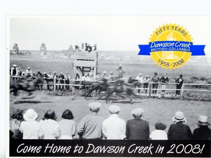 Fifty Years, as a City 1958 - 2008
Dawson Creek, B.C. 
2008 