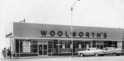 Woolworth's Store 
10th &amp; 103rd Ave 
Dawson Creek, BC, ca 1959
